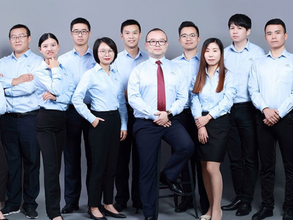 博取儀器公司技術團隊合影